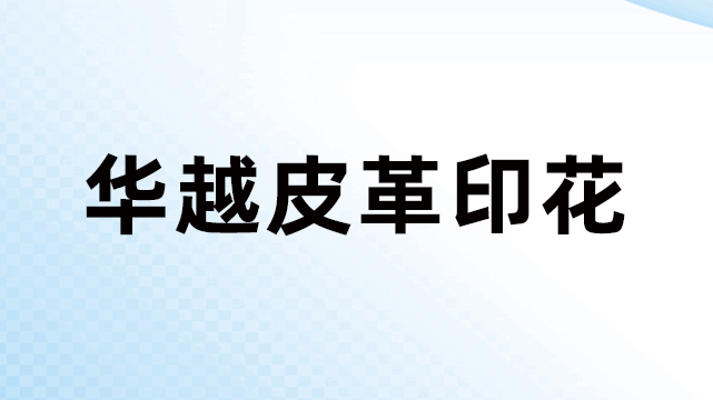 东莞市华越数码科技有限公司