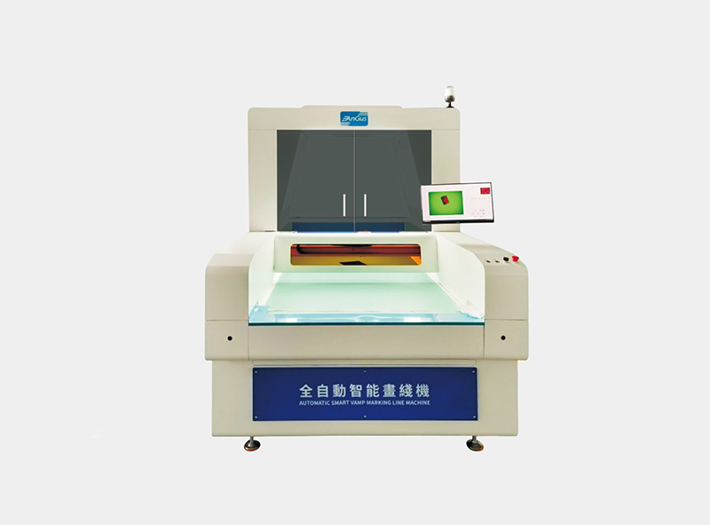 JR-1210S 单头·鞋类专用 | 全自动智能画线机 鞋面划线机 皮革鞋面材料标